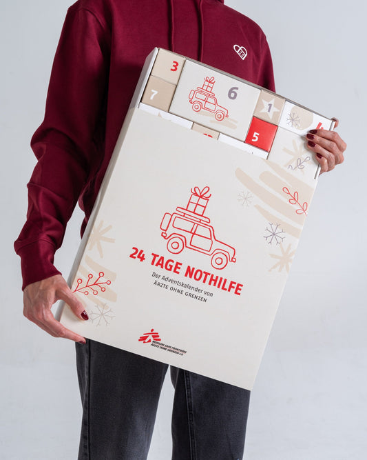 Adventskalender «24 Tage Nothilfe», Detail