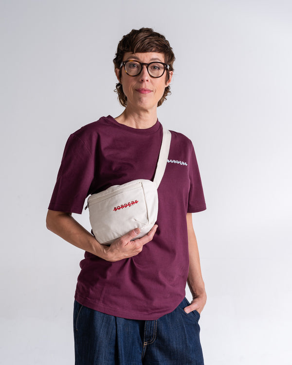 Mina mit Gürteltasche «Borders» Natur